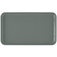 Cambro 915107 8 3/4" x 14 15/16" Rectangular Pearl Gray Fiberglass Camtray - 12/Case