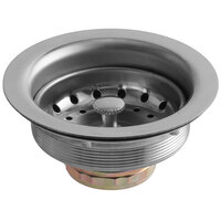 Regency 3 1/2" Basket Drain with Strainer - 1 1/2" IPS