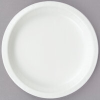 Creative Converting 79000B 7" White Paper Plate - 240/Case