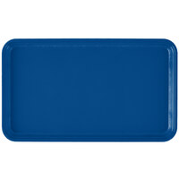 Cambro 915123 8 3/4" x 14 15/16" Rectangular Amazon Blue Fiberglass Camtray - 12/Case