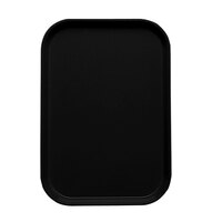 Cambro 1116110 10 7/8" x 15 7/8" Black Customizable Insert for 1622 Fiberglass Camtray - 24/Case