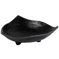 Elite Global Solutions JW3008 Ore 18 oz. Black Triangle Bowl - 6/Case