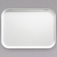 Cambro 926148 8 7/8" x 25 9/16" x 1" Rectangular White Customizable Fiberglass Camtray - 12/Case