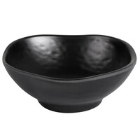 Elite Global Solutions JW6032 Ore 6 oz. Black Round Bowl - 6/Case