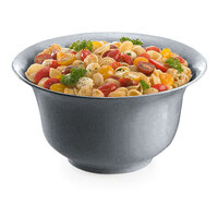 Tablecraft CW3130GR 3.25 Qt. Granite Cast Aluminum Tulip Salad Bowl