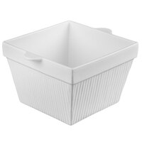 Tablecraft CW1490N 6.5 Qt. Natural Cast Aluminum Square Bowl