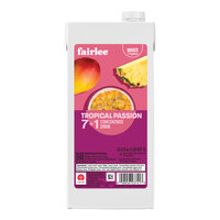 Fairlee Tropical Passion 7:1 Beverage Concentrate Syrup 33.8 fl. oz. - 6/Case