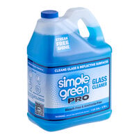 Simple Green Pro 1110100401128 1 Gallon Bright Morning Sunshine Scent Concentrated Glass Cleaner - 4/Case