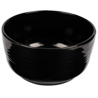 Tablecraft CW3180BK 6.75 Qt. Black Cast Aluminum Fruit Bowl