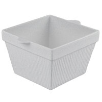 Tablecraft CW1490GR 6.5 Qt. Granite Cast Aluminum Square Bowl