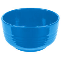 Tablecraft CW3170SBL 3.5 Qt. Sky Blue Cast Aluminum Fruit Bowl