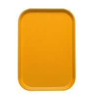 Cambro 1015504 10 1/8" x 15" Mustard Customizable Insert for 1520 Fiberglass Camtray - 24/Case