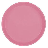 Cambro 900409 9" Round Blush Customizable Fiberglass Camtray - 12/Case