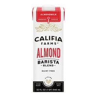 Califia Farms Barista Blend Almond Milk 32 fl. oz. - 12/Case