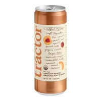 Tractor Beverage Co. Organic Apricot Peach Haymaker Can 12 fl. oz. - 12/Case