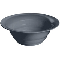 Tablecraft CW3100MBS 7.5 Qt. Midnight with Blue Speckle Cast Aluminum Wide Rim Salad Bowl