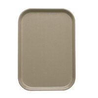 Cambro 1116104 10 7/8" x 15 7/8" Desert Tan Customizable Insert for 1622 Fiberglass Camtray - 24/Case