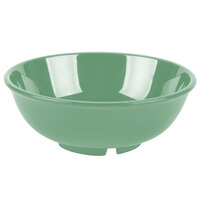 GET B-24-FG Diamond Mardi Gras 24 oz. Rainforest Green Melamine Bowl - 12/Pack