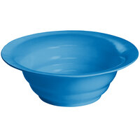 Tablecraft CW3100SBL 7.5 Qt. Sky Blue Cast Aluminum Wide Rim Salad Bowl