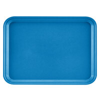 Cambro 2632105 10 7/16" x 12 3/4" (26,5 x 32,5 cm) Rectangular Metric Horizon Blue Fiberglass Camtray - 12/Case