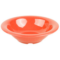 GET B-127-RO Diamond Mardi Gras 12 oz. Rio Orange Melamine Bowl - 24/Case