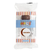 iNKLeS Individually Wrapped Chocolate Cake Pop 1.34 oz. - 18/Case