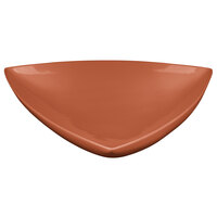 Tablecraft CW11006CP 11" Copper Cast Aluminum Triangle Display Bowl