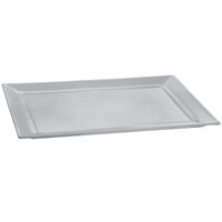 Tablecraft CW3620N 15" x 18" Natural Cast Aluminum Rectangle Platter