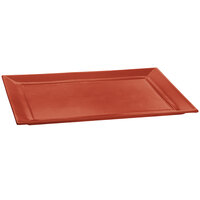 Tablecraft CW3620CP 15" x 18" Copper Cast Aluminum Rectangle Platter