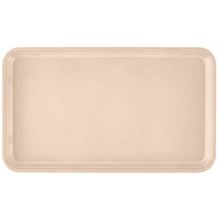 Cambro 915106 8 3/4" x 14 15/16" Rectangular Light Peach Fiberglass Camtray - 12/Case