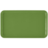 Cambro 915113 8 3/4" x 14 15/16" Rectangular Lime-ade Fiberglass Camtray - 12/Case