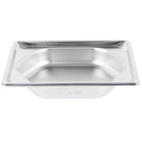 Vollrath 3102220 Super Pan 1/2 Size 2 1/2" Deep Super Shape Stainless Steel Hexagon Pan - 22 Gauge