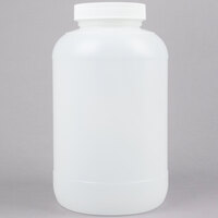 Carlisle PS80200 Store 'N Pour 1 Gallon White Container with Colored Cap