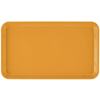 Cambro 915171 8 3/4" x 14 15/16" Rectangular Tuscan Gold Fiberglass Camtray - 12/Case