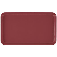 Cambro 915410 8 3/4" x 14 15/16" Rectangular Raspberry Cream Fiberglass Camtray - 12/Case