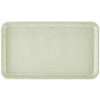 Cambro 915429 8 3/4" x 14 15/16" Rectangular Key Lime Fiberglass Camtray - 12/Case