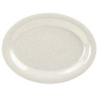 GET OP-120-IR Santa Fe Ironstone 12" Oval Platter - 12/Case