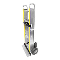 Harper 800 lb. Aluminum 60" Appliance Truck with Ratchet and 10" x 3 1/2" Pneumatic Wheels EA6019