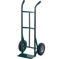 Harper 600 lb. Dual Handle Super Steel Hand Truck with 10" x 3 1/2" Pneumatic Wheels 51TK19