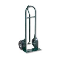 Harper 800 lb. "P" Handle Super Steel Hand Truck with 10" x 3 1/2" Pneumatic Wheels H59K19