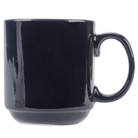 CAC PRM-12-CBU Cobalt Blue 12 oz. Venice Stacking Mug - 36/Case