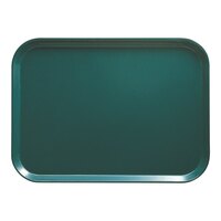 Cambro 810414 8" x 9 7/8" Rectangular Teal Customizable Fiberglass Camtray - 12/Case