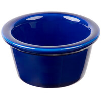 Tuxton BCX-020B Cobalt 2 oz. China Ramekin - 48/Case