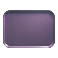 Cambro 810551 8" x 9 7/8" Rectangular Grape Customizable Fiberglass Camtray - 12/Case