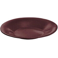 Tablecraft CW12020MRS 22" Maroon Speckle Cast Aluminum 5 Qt. Wide Rim Round Platter