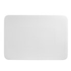 CAC Sunrise Square Bone White Porcelain Dinnerware