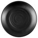 GET BF-7-BK Nara 7 1/4" Black Matte Round Melamine Plate - 24/Case