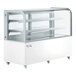 Avantco BC-60-HC 60" Curved Glass White Refrigerated Bakery Display Case