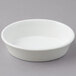 Tuxton BWK-060 7 oz. White Oval China Baker - 12/Case