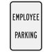 Employee Parking Signs